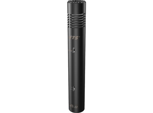 JTS JS-22 mikrofon 1/2" "sigarmikrofon" Kondensator kardioide